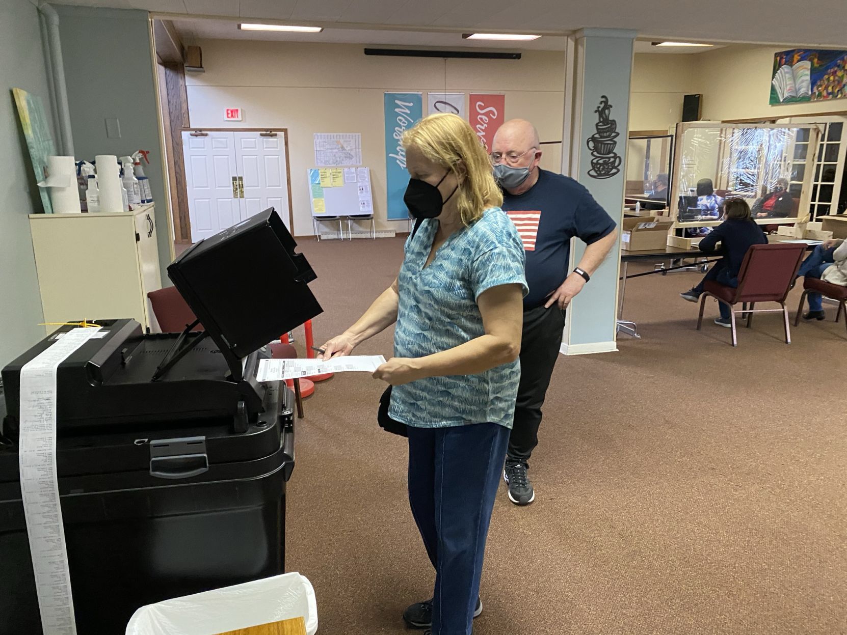 Returning a ballot